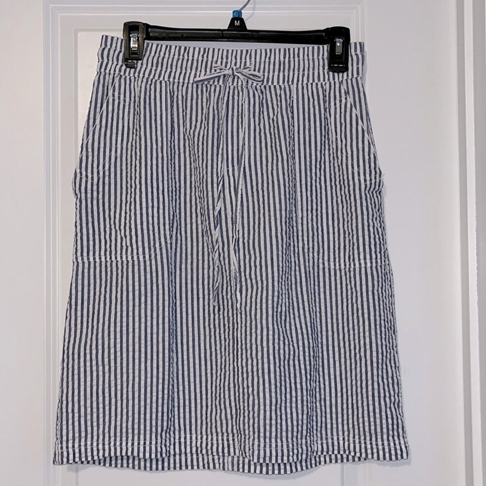 ⚡️ 3 for $20 ⚡️ SW New York Seersucker Skirt